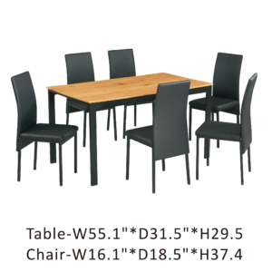 221007 TABLE + 6 CHAIR